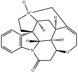 19-オキシラト-10-オキソストリクニジン-19-イウム 化学構造式