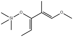 (1E 3Z)-1-METHOXY-2-METHYL-3-(TRIMETHYL& Struktur