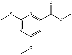 7249-19-6 methyl 6-methoxy-2-methylsulfanyl-pyrimidine-4-carboxylate