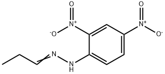 PROPIONALDEHYDE 2,4-DINITROPHENYLHYDRAZONE Structure