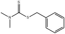 ジメチルジチオカルバミド酸フェニルメチル 化学構造式