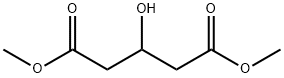 3-ヒドロキシグルタル酸ジメチル 化学構造式
