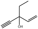 3-エチル-1-ペンテン-4-イン-3-オール 化学構造式
