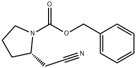 (S)-1-CBZ-2-吡咯烷乙氰, 72500-25-5, 结构式