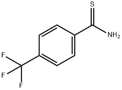 4-(三氟甲基)硫代苯甲酰胺, 72505-21-6, 结构式