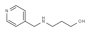 3-[(4-ピリジニルメチル)アミノ]-1-プロパノール HYDROCHLORIDE 化学構造式
