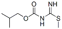 Carbamic  acid,  [imino(methylthio)methyl]-,  2-methylpropyl  ester  (9CI) Struktur