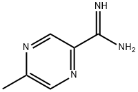 5-甲基吡嗪-2-甲脒,725234-33-3,结构式