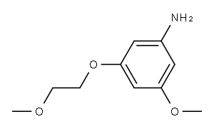 Benzenamine, 3-methoxy-5-(2-methoxyethoxy)- (9CI)|