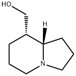 8-Indolizinemethanol,octahydro-,(8S,8aS)-(9CI) Struktur