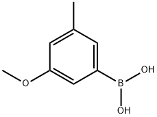 Boronic acid, (3-methoxy-5-methylphenyl)- (9CI) Structure