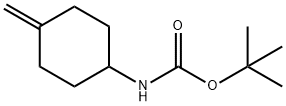 4-亚甲基环己烷氨基甲酸叔丁酯, 725255-70-9, 结构式