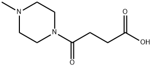 4-(4-甲基-哌嗪-1-YL)-4-氧-丁酸, 72547-44-5, 结构式