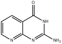 2-アミノピリド[2,3-d]ピリミジン-4(1H)-オン 化学構造式