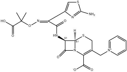 头孢他啶, 72558-82-8, 结构式
