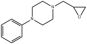 1-(2,3-Epoxypropyl)-4-phenylpiperazine Structure