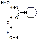 Pipemidic acid trihydrate Structure