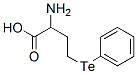 alpha-amino-gamma-(phenyltelluro)butyric acid Structure