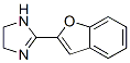 1H-Imidazole, 2-(2-benzofuranyl)-4,5-dihydro- 结构式