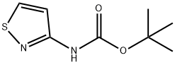 tert-butyl isothiazol-3-ylcarbaMate Structure