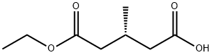 (R)-1-ETHYL HYDROGEN 3-METHYLGLUTARATE Structure