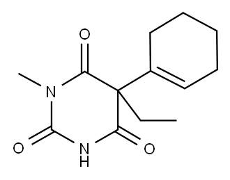 N-methylcyclobarbital 结构式
