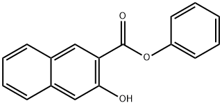 3-羟基-2-萘甲酸苯酯,7260-11-9,结构式