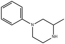 3-甲基-1-苯基哌嗪 结构式