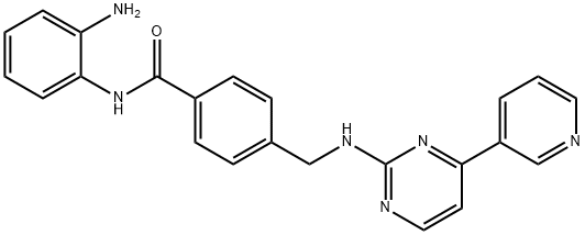 N-(2-Aminophenyl)-4-([[4-(pyridin-3-yl)pyrimidin-2-yl]amino]methyl)benzamide|N-(2-氨基苯基)-4-([[4-(吡啶-3-基)嘧啶-2-基]氨基]甲基)苯甲酰胺