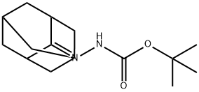 N'-(アダマンタン-2-イリデン)(TERT-ブチルトキシ)カルボヒドラジド 化学構造式