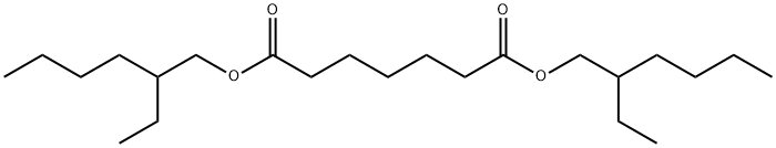 庚二酸双2-乙基己酯 结构式