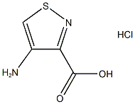 4-氨基-异噻唑-3-羧酸, 72632-94-1, 结构式