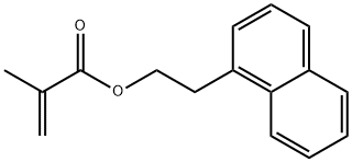 (1-Naphthyl)ethyl Methacrylate Structure