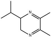 Pyrazine, 2,3-dihydro-5,6-dimethyl-2-(1-methylethyl)- (9CI) Structure