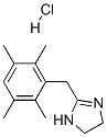 2-[(2,3,5,6-tetramethylphenyl)methyl]-4,5-dihydro-1H-imidazole hydroch loride Structure