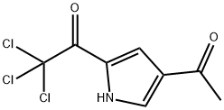 1-(4-ACETYL-1H-PYRROL-2-YL)-2,2,2-TRICHLORO-1-ETHANONE|1-(4-乙酰基-1H-吡咯-2-基)-2,2,2-三氯乙烷酮