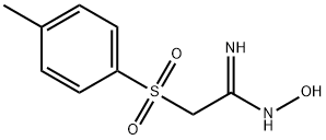 N'-羟基-2-(4-甲基苯基)磺酰基-乙脒,72660-98-1,结构式