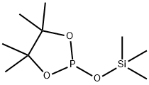 4,4,5,5-TETRAMETHYL-2-TRIMETHYLSILOXY-[1,3,2]-DIOXAPHOSPHOLANE Struktur