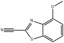 2-Benzothiazolecarbonitrile,4-methoxy-(7CI,8CI,9CI) Struktur