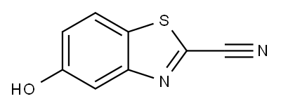 2-Benzothiazolecarbonitrile,5-hydroxy-(7CI,8CI,9CI) Struktur