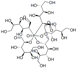 pentamannose phosphate Structure