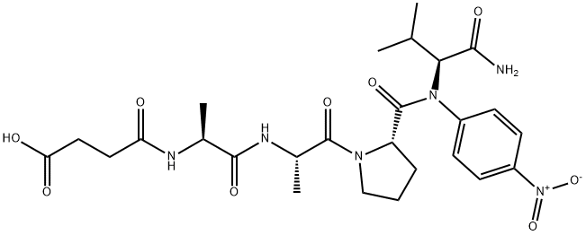 SUC-ALA-ALA-PRO-VAL-PNA Struktur