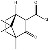 Bicyclo[2.2.1]heptane-2-carbonyl chloride, 4,7,7-trimethyl-3-oxo-, (1R)- (9CI) 结构式