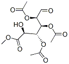 (2S,3R,4S,5S,6S)-2-羟基-6-(甲氧基羰基)四氢-2H-吡喃-3,4,5-三乙基三乙酸酯 结构式