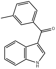 (1H-INDOL-3-YL)-M-TOLYL-METHANONE 结构式