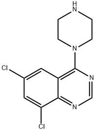 6,8-DICHLORO-4-PIPERAZIN-1-YL-QUINAZOLINE Structure