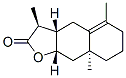 (3S,3aS,8aS,9aS)-3a,4,6,7,8,8a,9,9a-Octahydro-3,5,8a-trimethylnaphtho[2,3-b]furan-2(3H)-one Struktur