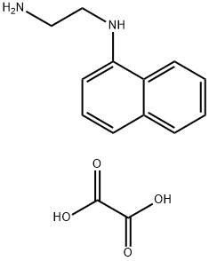 草酸正(1-萘基)乙二胺 结构式