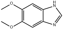 5,6-ジメトキシベンズイミダゾール 化学構造式