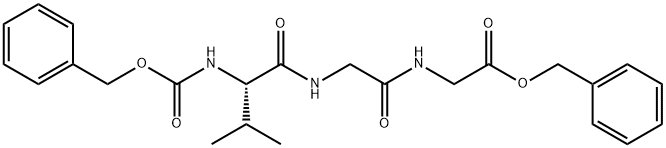 Z-VAL-GLY-GLY-OBZL Structure